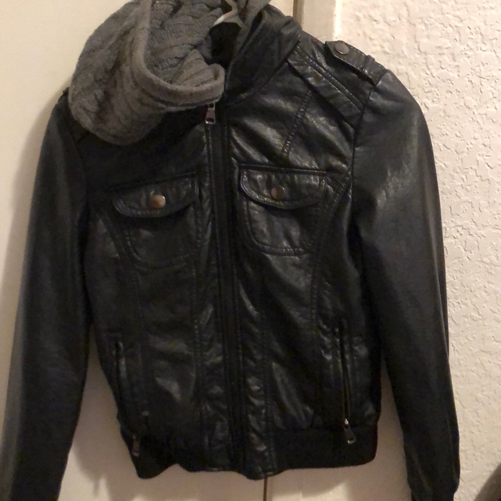 Leather jacket